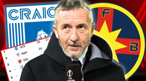 Meme Stoica a făcut în direct calculele de play off și de Cupa României. „Poate suporterii vor fi puțin dezamăgiți”. Cum va fi dubla cu Craiova