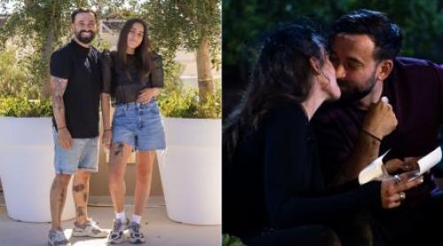 Mesajul emoționant transmis de Oase și logodnica lui, Maria, după eliminarea de la Power Couple