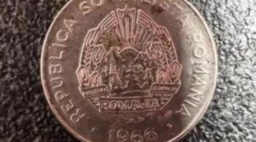Moneda de pe vremea lui Ceauşescu care se vinde şi cu 3.500 de lei pe OLX