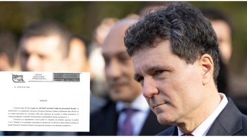 Nicușor Dan, executat silit pentru neplata impozitului pe teren. Primăria Predeal a emis un titlu executoriu pe numele președintelui României. Documente