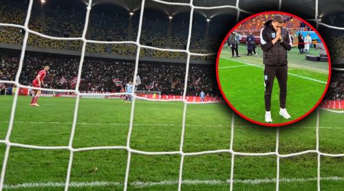 Oleksandr Romanchuk, imaginea serii înainte de Dinamo – Universitatea Craiova. Cum a fost surprins ucraineanul pe Arena Națională. Foto