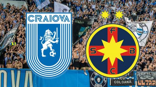 Oltenii iau cu asalt „Ion Oblemenco”! Câți fani vor fi prezenți la Universitatea Craiova – FCSB și ce se întâmplă cu Peluza Nord