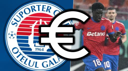 Oțelul Galați a dat lovitura cu transferul lui Joao Paulo la FCSB! Profit imens făcut cu jucătorul adus gratis: toate cifrele. Exclusiv