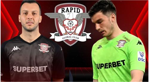 Rapid, la un pas să joace cu portar “under” în derby ul cu Dinamo: “Aioani a făcut infiltraţii! Şi a asumat mari riscuri!”. Ce problemă a avut rezerva Iliev?