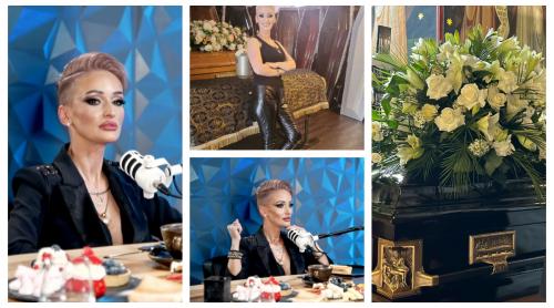 Regina Întunericului, în stare de șoc! Ce s a întâmplat când a mers acasă la familia decedatului pentru îmbălsămare. „Am zis că îmi joacă mintea feste.”