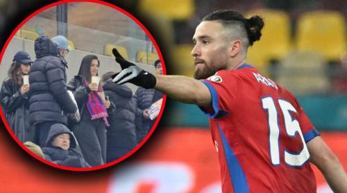 Soția lui Ofri Arad a atras toate privirile pe Arena Națională. Cine este și cu ce se ocupă partenera noului mijlocaș de la FCSB. Foto