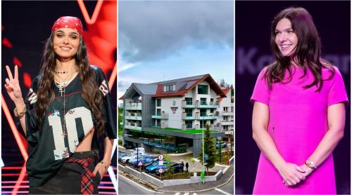 Theo Rose a rămas uimită de hotelul Simonei Halep din Poiana Brașov. Cuvântul prin care a descris întreaga experiență