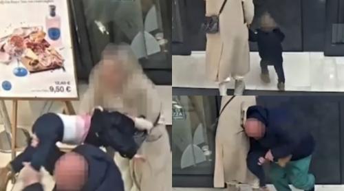 VIDEO Român arestat în Italia după ce a încercat să răpească o fetiță de un an și jumătate! Micuța a fost grav rănită