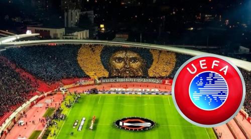 Adevărul despre „UEFA a amendat Steaua Roșie pentru o scenografie cu Iisus”. De fapt, nu este Hristos!