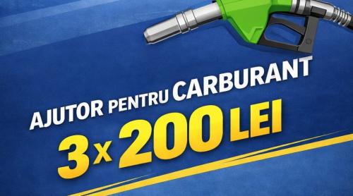 Ajutor financiar de 600 de lei de la Primărie pentru carburant sau 50% la abonamentul de transport!