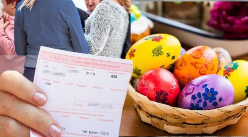Anunț pentru toți pensionarii! Ce se întâmplă cu banii de pensii, de Paște