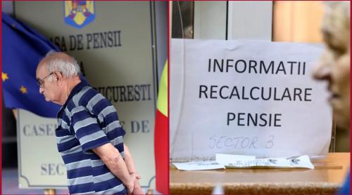 Casele de Pensii, apel privind recalcularea pensiilor! Instituțiile bat obrazul firmelor care greșesc adeverințele