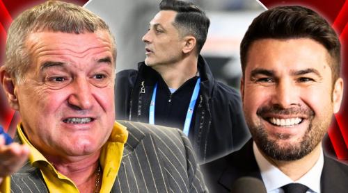 „Cât crezi că va rezista Gigi Becali să nu se bage peste Rădoi?”. Adrian Mutu a început să râdă în direct! Exclusiv