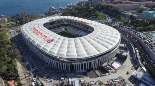 Cât de departe este, de fapt, arena Beșiktaș, unde se joacă Turcia – România, de locul în care a fost interceptată o rachetă balistică a Iranului