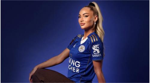 Filmare incitantă cu cea mai frumoasă fotbalistă din lume. Cum a apărut Alisha Lehmann