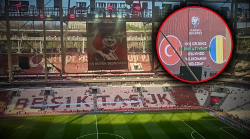 Gafă uriașă: ce a apărut pe tabelă înainte de Turcia – România