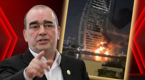 Gigi Nețoiu a povestit în direct din Dubai ce se întâmplă în Orientul Mijlociu: „Au murit peste 400 de oameni! Lucrurile sunt scăpate de sub control. Burj Al Arab e în flăcări”. Exclusiv