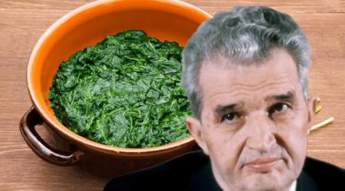 „Îi plăcea să mănânce simplu” Rețeta de post cu spanac pe care Nicolae Ceaușescu o consuma pe săturate. Leguma pe care o evita cu desăvârșire