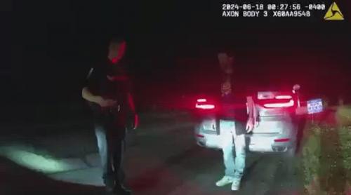 Imagini cu momentul arestării lui Justin Timberlake. Artistul a refuzat etilotestul și a făcut presiuni ca să împiedice difuzarea filmării: „Sunt într un turneu mondial”