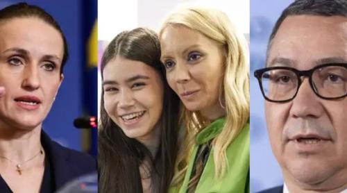 Irina Ponta, fiica lui Victor Ponta, întoarsă în România cu un avion comercial. Daciana Sârbu a confirmat: Vă mulțumesc din suflet tuturor