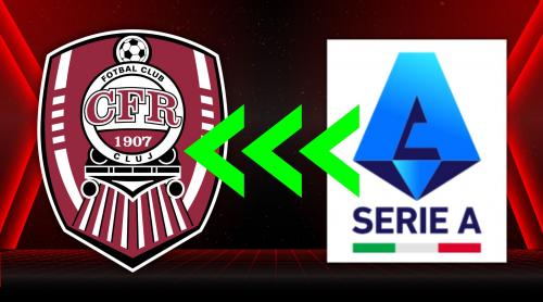 Lovitura pe care a dat o CFR Cluj: și a adus gratis jucător din Serie A! Exclusiv