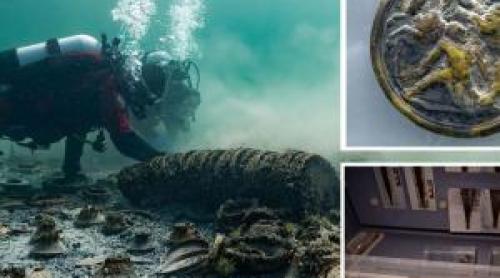 O comoară veche de 2000 de ani, găsită pe fundul unui lac elvețian: sute de obiecte antice au rămas intacte