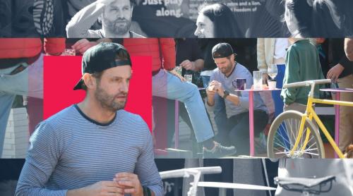 PAPARAZZI Sorin Brotnei, distracție pe timp de zi la terasă! Akcentul, pus pe voie bună și alcool în sticle mici FOTO și VIDEO