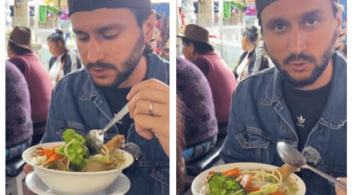 Preparatul delicios care i a înnebunit pe doi români în vacanța din America de Sud. Prețul i a surprins total: „Dacă la final nu ești sătul, primești câteva polonice în plus, din partea casei”