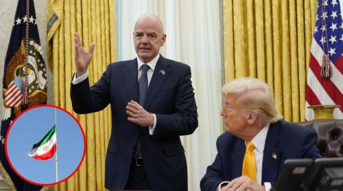 Președintele FIFA a făcut anunțul cu privire la participarea Iranului la Cupa Mondială! „Am vorbit cu Donald Trump”