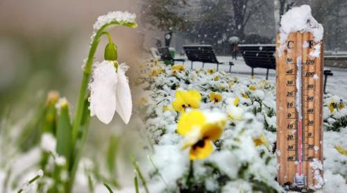 Prognoza meteo 18 martie. Ninsorile și lapovița revin în teritoriu