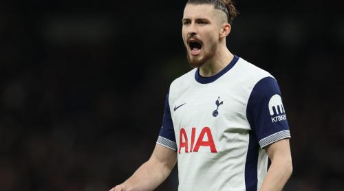 Radu Drăgușin, criticat dur de suporterii lui Tottenham pentru prestația cu Atletico Madrid: „E foarte slab. Asta e soluția”