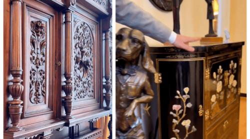 „Toate obiectele sunt mai valoroase de două ori decât apartamentul în sine”. Cât costă locuința muzeu scoasă la vânzare într un oraș din România