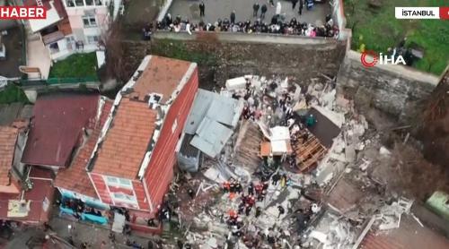 Tragedie la Istanbul, chiar înainte de barajul Turcia – România! Clădiri prăbușite în apropierea stadionului pe care se va juca meciul. Video