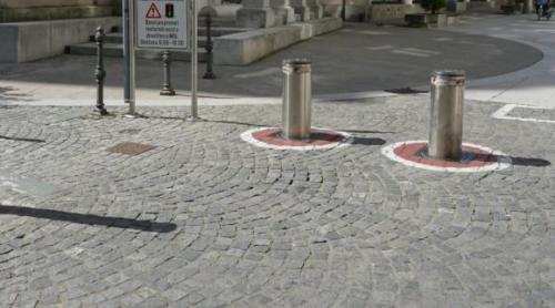 Achiziție la Primăria lui Ciprian Ciucu. Bolarzi retractabili și sistem de supraveghere de 700.000 de euro, în Centrul Vechi