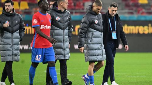 Alarmă la FCSB: Daniel Bîrligea nu a făcut deplasarea la Botoșani! Exclusiv