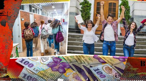 Bani pentru elevi! 12.700 de carduri educaționale vor fi alimentate în aprilie, alte 9.000 sunt în proces