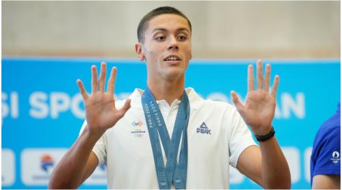 Ce cursă pentru David Popovici! Campionul olimpic este într o misiune specială – trebuie să strângă banii în 10 zile