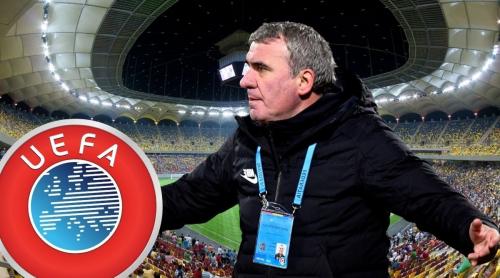 Ce ghinion pentru Hagi la națională! Decizia UEFA care se aplică chiar la primul meci acasă