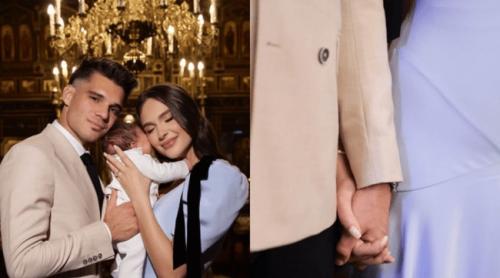 Ce mare și frumos este fiul lui Ianis Hagi la doar 7 luni. Micuțul Giorgios crește văzând cu ochii!