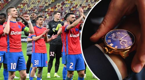 Ceasuri de lux pentru tot lotul FCSB, deși joacă în play out!