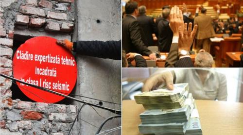 Consolidarea locuințelor cu risc seismic. Fără fonduri de la primării. Românii care nu repară clădirile riscă amenzi de 20.000 lei
