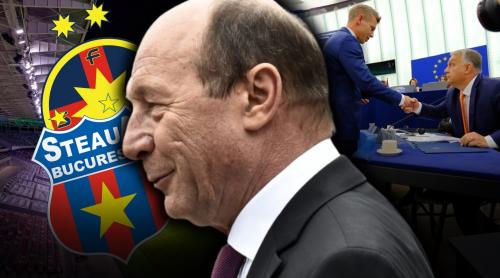 Cu ce echipă ține, de fapt, Traian Băsescu! Fostul președinte anunță cine este Steaua – FCSB sau CSA – și îl face praf pe Peter Magyar: „Este o copie aproape fidelă a lui Viktor Orban, un suveranist în sufletul lui”