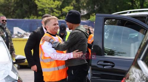 Cuba Gooding Jr. în România alături de Codin Maticiuc! Actorul a vizitat șantierul noului spital PRIMELE IMAGINI FOTO și VIDEO EXCLUSIV