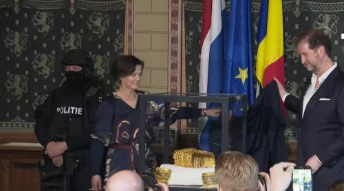 Cum a fost găsit Coiful de la Coțofenești și cele două brățări dacice din aur: Suspecții au încheiat acorduri cu justiția VIDEO