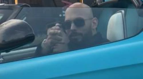 Cum a reuşit Andrew Tate să rămână cu permisul de conducere, deși a fost prins cu 196 km/h