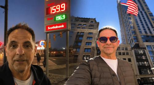Dan Negru, șocat de prețurile mici la carburanți, în New York: „M oi fi tâmpit eu, apa e mai scumpă decât benzina?”. Cât costă însă în Canada? 