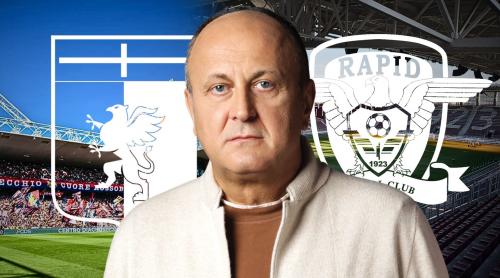 Dan Șucu, la 63 de ani! Câți bani a investit și cât a câștigat de când a intrat în fotbal patronul de la Rapid și Genoa