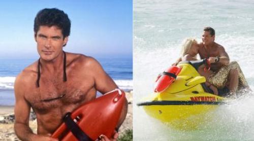 David Hasselhoff din Baywatch, de nerecunoscut! Actorul, ajutat să poată merge. Cum arată azi