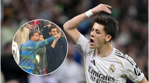 E ireal ce i a spus Arda Guler arbitrului Slavko Vincic. Puțini oameni ar avea așa tupeuI. A luat roșu direct