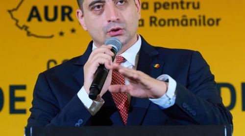 George Simion anunță că moțiunea va fi depusă marți, dacă vor avea strânse minim 233 de semnături: Pe data de 5 mai vom avea un vot pentru debarcarea Guvernului Bolojan